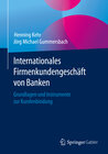 Buchcover Internationales Firmenkundengeschäft von Banken