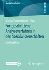 Buchcover Fortgeschrittene Analyseverfahren in den Sozialwissenschaften