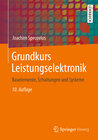 Buchcover Grundkurs Leistungselektronik