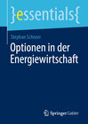 Buchcover Optionen in der Energiewirtschaft