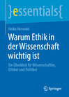 Buchcover Warum Ethik in der Wissenschaft wichtig ist