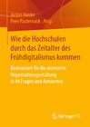 Buchcover Wie die Hochschulen durch das Zeitalter des Frühdigitalismus kommen