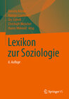 Buchcover Lexikon zur Soziologie