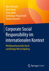 Buchcover Corporate Social Responsibility im internationalen Kontext