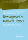 Buchcover New Approaches to Health Literacy