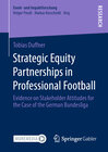 Buchcover Strategic Equity Partnerships in Professional Football