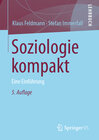 Buchcover Soziologie kompakt