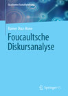 Buchcover Foucaultsche Diskursanalyse