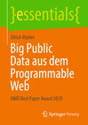 Buchcover Big Public Data aus dem Programmable Web