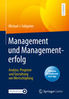 Buchcover Management und Managementerfolg