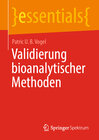 Buchcover Validierung bioanalytischer Methoden