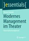 Buchcover Modernes Management im Theater