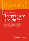 Buchcover Therapeutische Landschaften