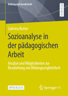 Buchcover Sozioanalyse in der pädagogischen Arbeit