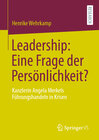 Buchcover Leadership: Eine Frage der Persönlichkeit?