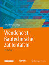 Buchcover Wendehorst Bautechnische Zahlentafeln