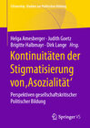 Buchcover Kontinuitäten der Stigmatisierung von ,Asozialität'