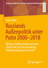 Buchcover Russlands Außenpolitik unter Putin 2000–2018