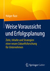 Buchcover Weise Voraussicht und Erfolgsplanung