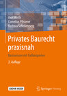 Buchcover Privates Baurecht praxisnah