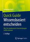 Buchcover Quick Guide Wissensbasiert entscheiden