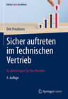 Buchcover Sicher auftreten im Technischen Vertrieb