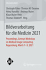 Buchcover Bildverarbeitung für die Medizin 2021
