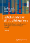 Buchcover Festigkeitslehre für Wirtschaftsingenieure