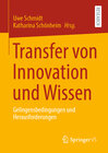 Buchcover Transfer von Innovation und Wissen