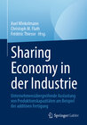 Buchcover Sharing Economy in der Industrie