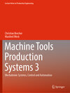 Buchcover Machine Tools Production Systems 3