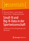 Buchcover Small-N und Big-N-Data in der Sportwissenschaft