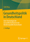 Buchcover Gesundheitspolitik in Deutschland