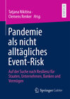 Buchcover Pandemie als nicht alltägliches Event-Risk