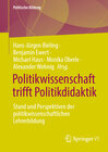 Buchcover Politikwissenschaft trifft Politikdidaktik