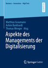 Buchcover Aspekte des Managements der Digitalisierung