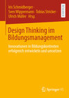 Buchcover Design Thinking im Bildungsmanagement