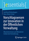 Buchcover Vorschlagswesen zur Innovation in der Öffentlichen Verwaltung