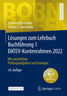 Buchcover Lösungen zum Lehrbuch Buchführung 1 DATEV-Kontenrahmen 2022
