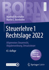 Buchcover Steuerlehre 1 Rechtslage 2022