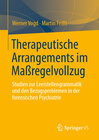 Buchcover Therapeutische Arrangements im Maßregelvollzug