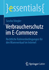 Buchcover Verbraucherschutz im E-Commerce