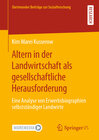 Buchcover Altern in der Landwirtschaft als gesellschaftliche Herausforderung