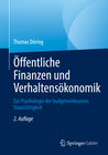 Buchcover Öffentliche Finanzen und Verhaltensökonomik