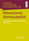 Buchcover Klimaresiliente Kommunalpolitik