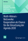 Buchcover Multi-Akteurs-Netzwerke: Kooperation als Chance für die Umsetzung der Agenda 2030