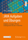 Buchcover JAVA Aufgaben und Übungen