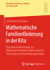 Buchcover Mathematische Familienförderung in der Kita