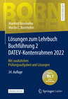 Buchcover Lösungen zum Lehrbuch Buchführung 2 DATEV-Kontenrahmen 2022