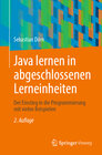 Buchcover Java lernen in abgeschlossenen Lerneinheiten